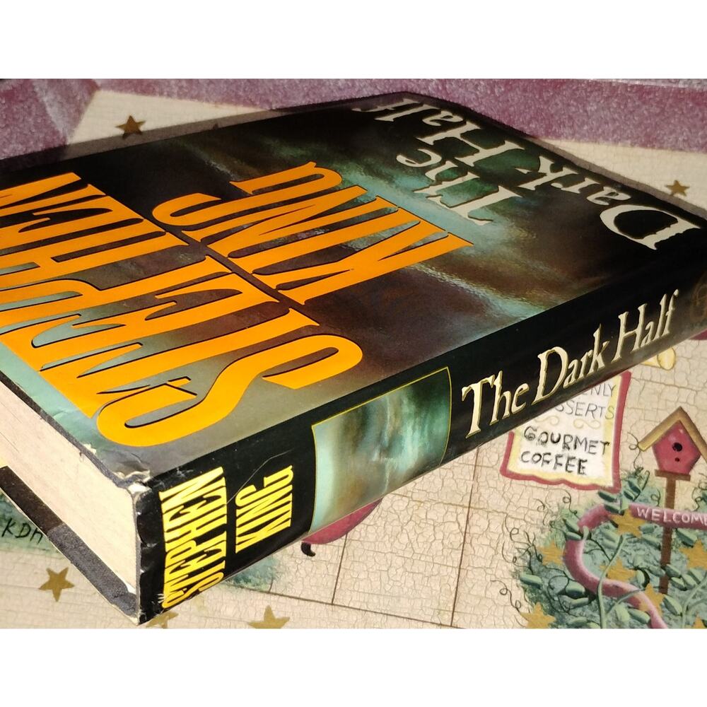 Stephen King The Dark Half 1989 Viking Hardcover Book Vintage Horror - Picture 2 of 4